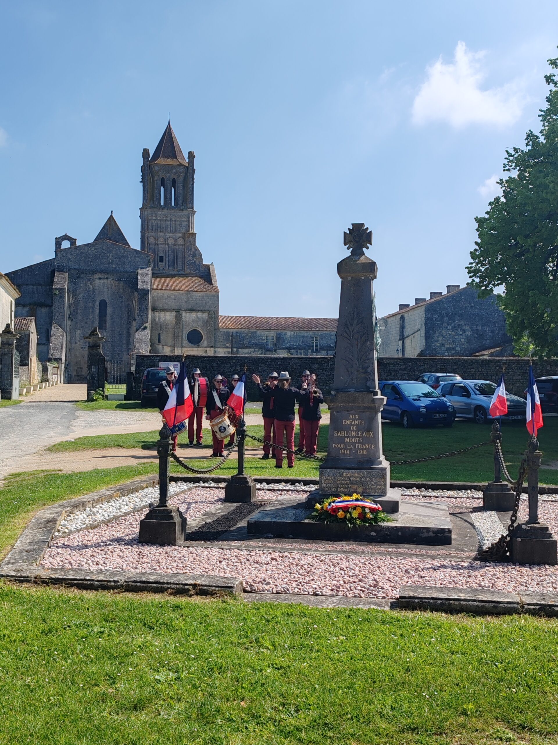 cérémonie 8 mai 2024 Sablonceaux