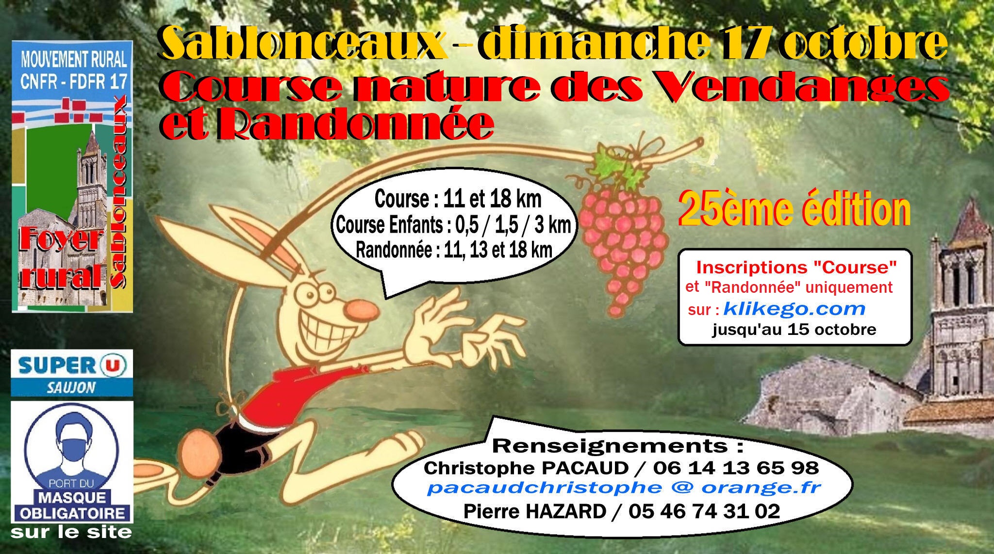 Courses vendanges 2021